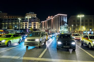 Traffic in Moscow