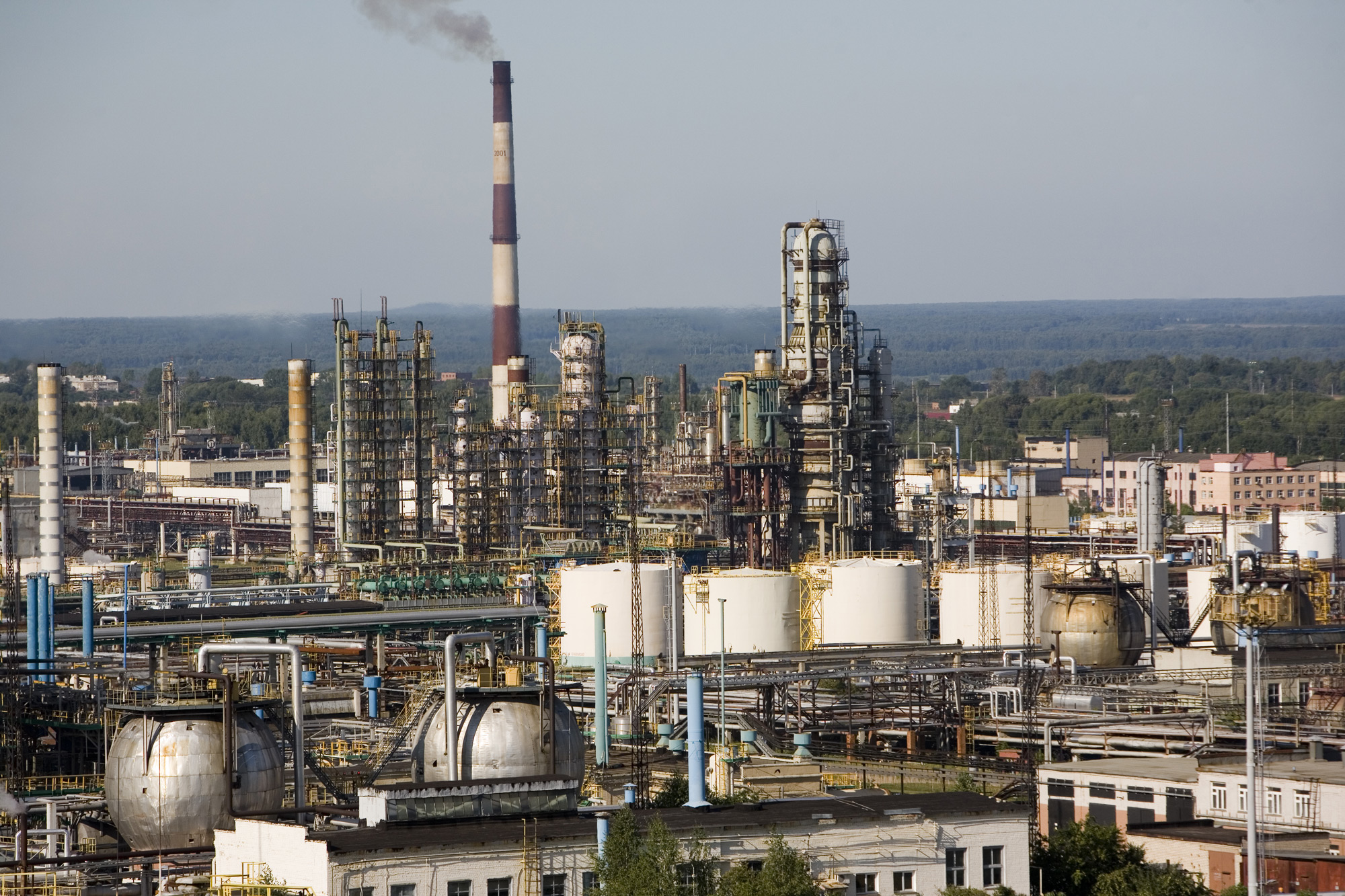 Slafneft refinery in Yaroslavl