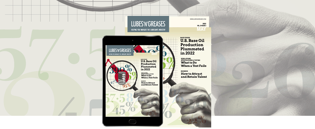 Lubes’n’Greases May Issue Available