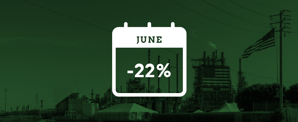 U.S. Base Oil Exports Dropped in June