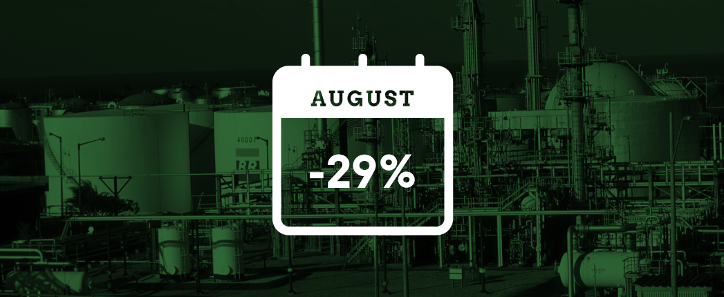 Brazil Base Oil Production Dropped in July